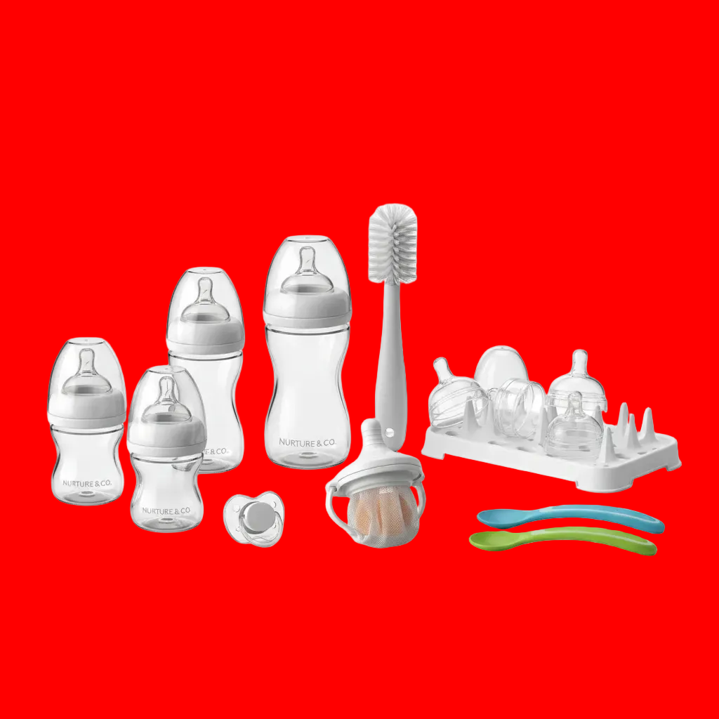 Baby Bottles & Feeding Set
