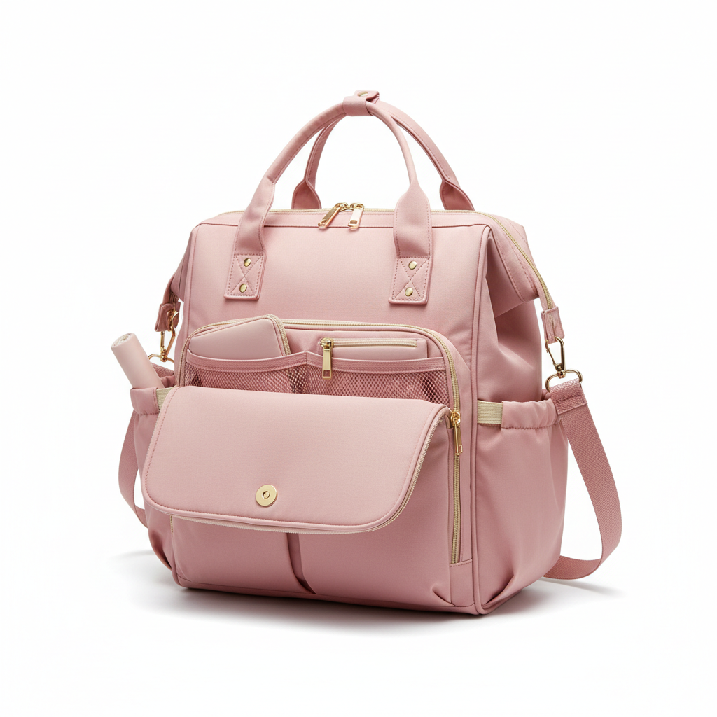 Baby Diaper Bag - Pink