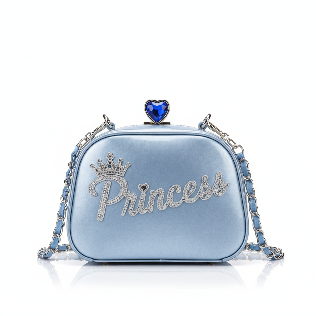 Blue Princess Handbag