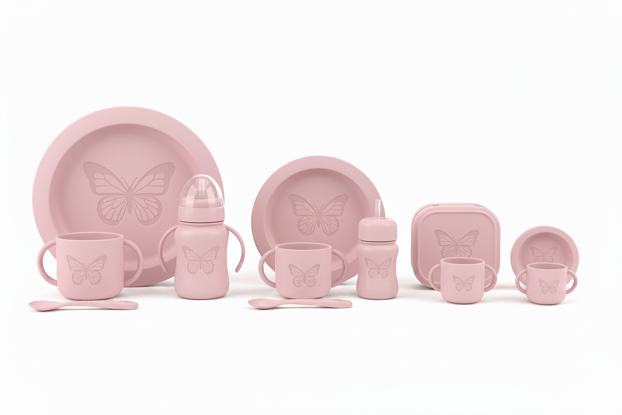 Baby Monarch Feeding Set