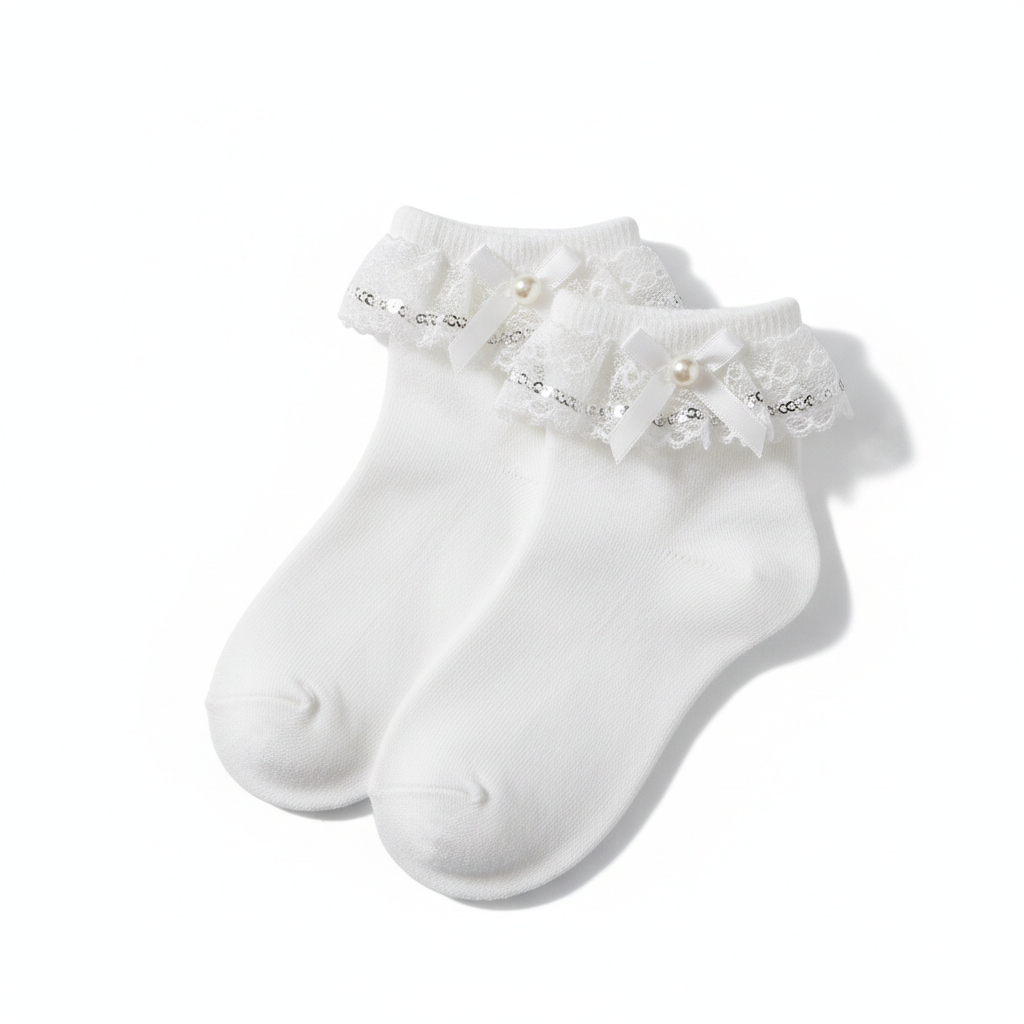 White Princess Socks